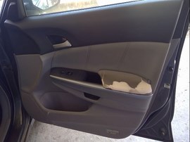 2008 HONDA ACCORD, GRAY, EX-L, 3.5L, AT,  A25128